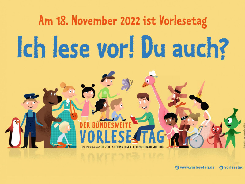 Impressionen vom bundesweiten Vorlesetag am 18.11.