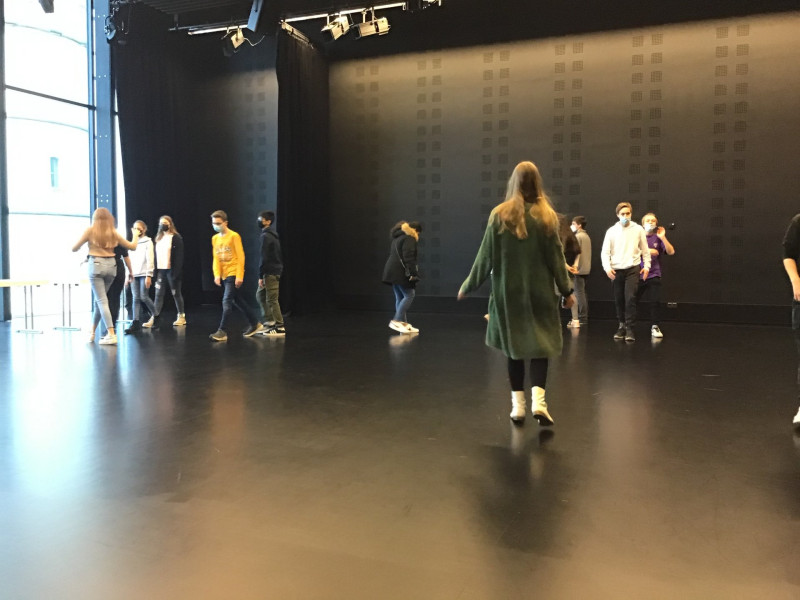 Die 8c bei den Kulturscouttagen OWL