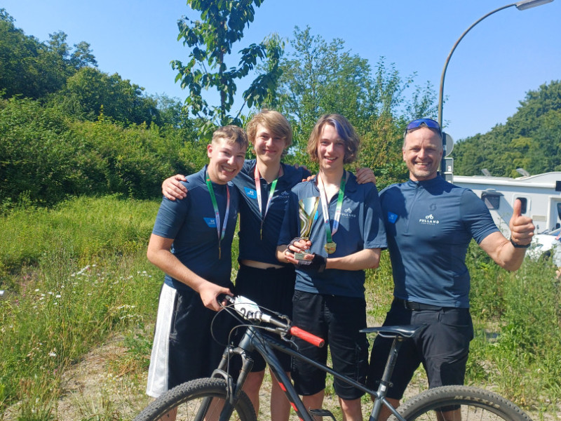 Erfolgreiche MTB-Schulmeisterschaft f&uuml;r die JKG