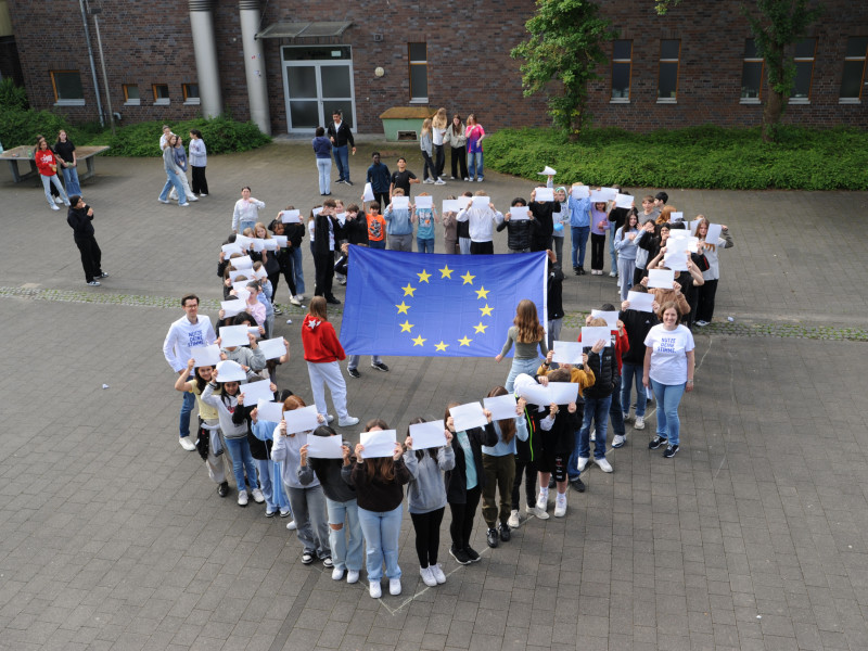 Europäische Union - in der JKG, in Gütersloh und in Brüssel