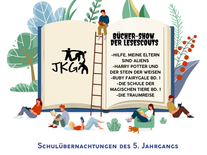 Lesescouts mit Bücher-Show