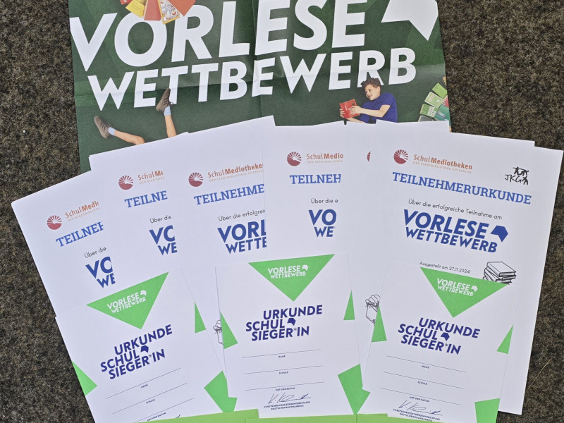 Vorlesewettbewerb-Schulentscheid